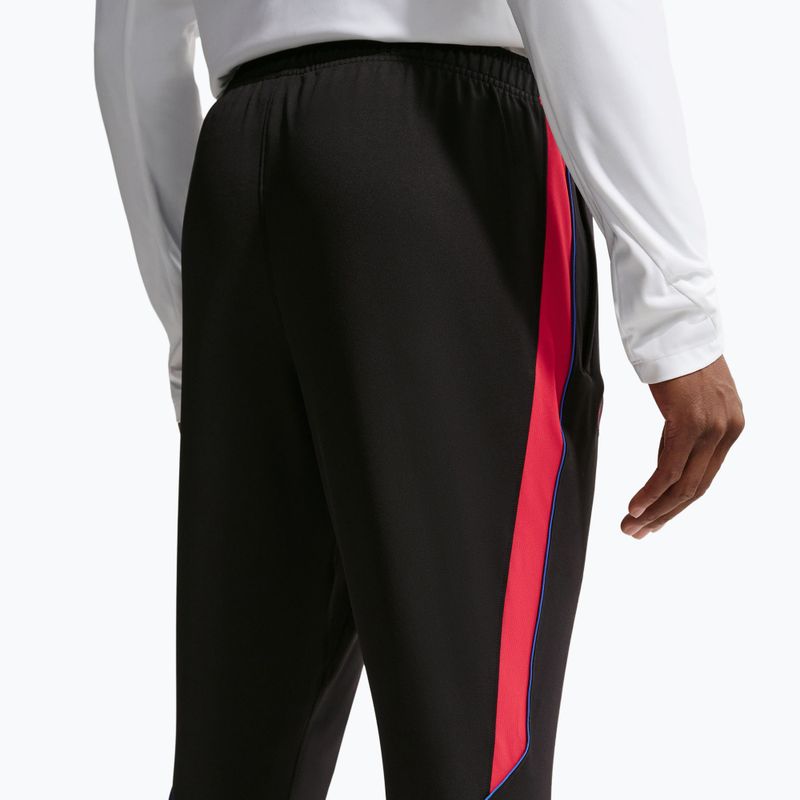 Spodnie piłkarskie męskie Nike Paris Saint-Germain Strike Dri-Fit black/global red/global red 6