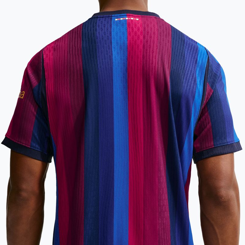 Koszulka piłkarska męska Nike FC Barcelona Dri-Fit ADV Match deep garnet/blue void 5