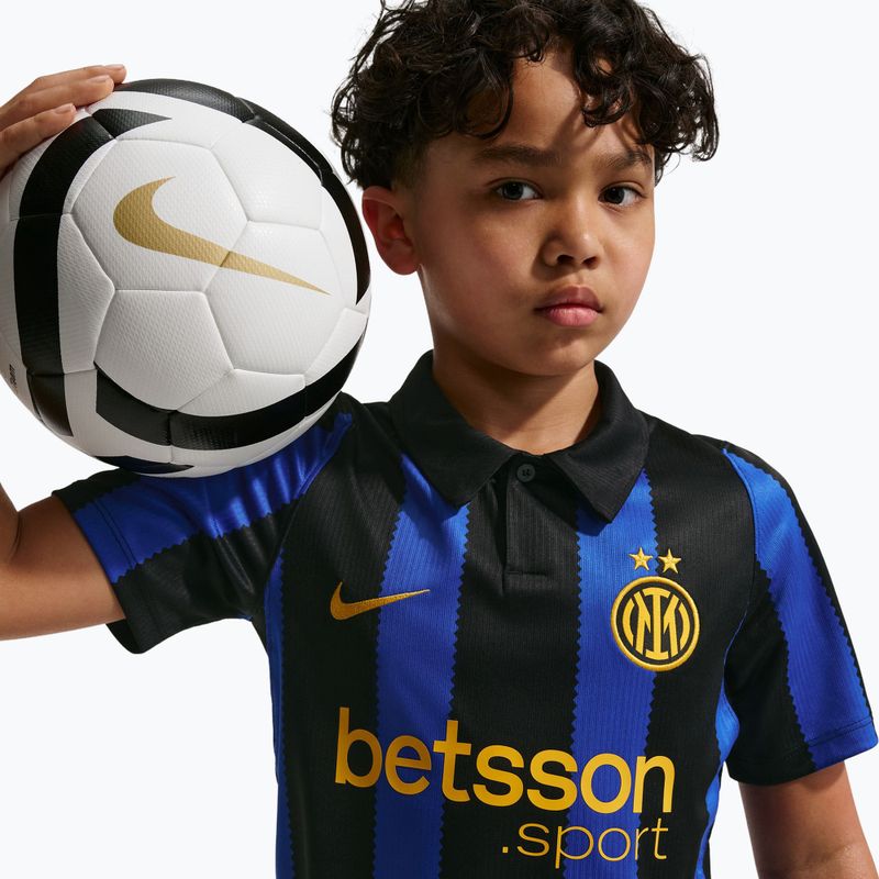 Koszulka piłkarska dziecięca Nike Inter Milan Dri-Fit Stadium Home lyon blue/black/university gold 9