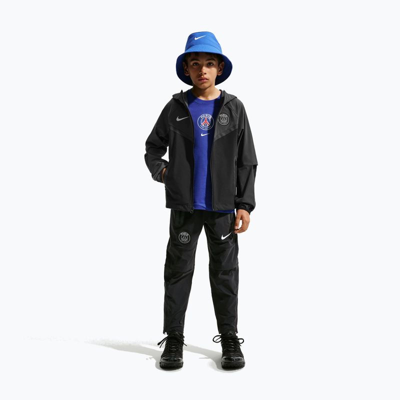 Spodnie piłkarskie dziecięce Nike Paris Saint-Germain Tech Tech Woven black/white 2