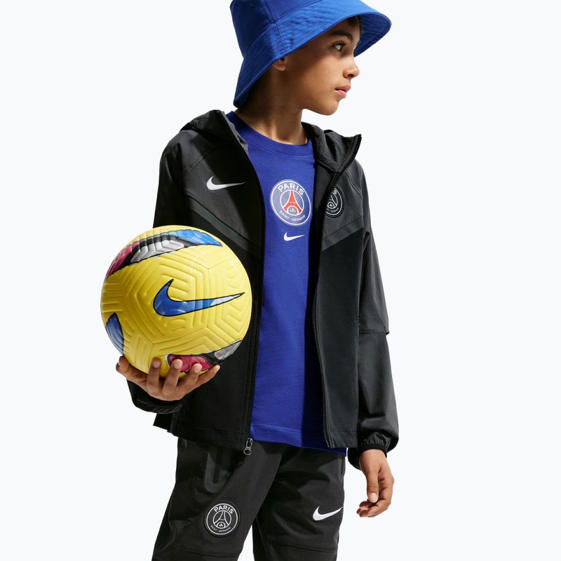 Spodnie piłkarskie dziecięce Nike Paris Saint-Germain Tech Tech Woven black/white 4