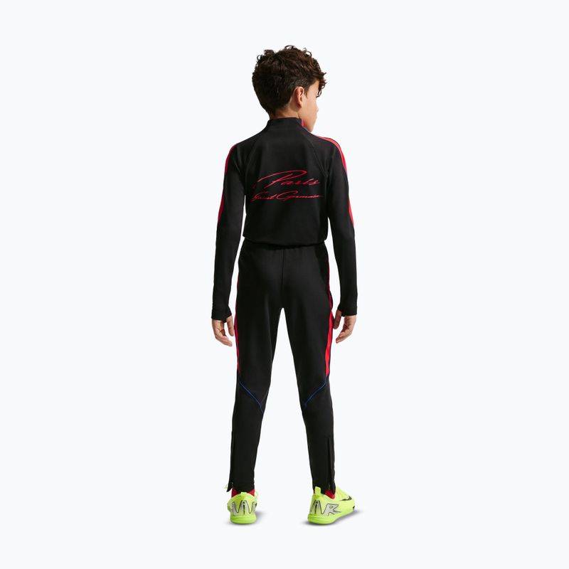 Spodnie piłkarskie dziecięce Nike Paris Saint-Germain Strike Dri-Fit black/global red/global red 3