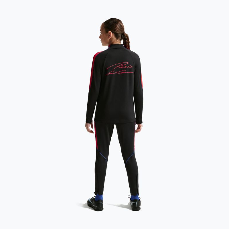 Spodnie piłkarskie dziecięce Nike Paris Saint-Germain Strike Dri-Fit black/global red/global red 4