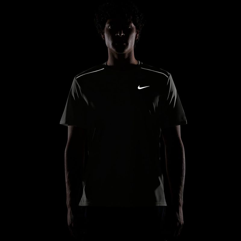 Koszulka do biegania męska Nike Miler Dri-Fit UV grey fog/particle grey 7