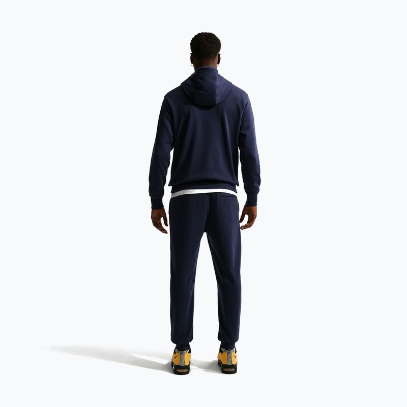 Bluza męska Nike FC Barcelona Club Hoodie blackened blue/mineral yellow 3