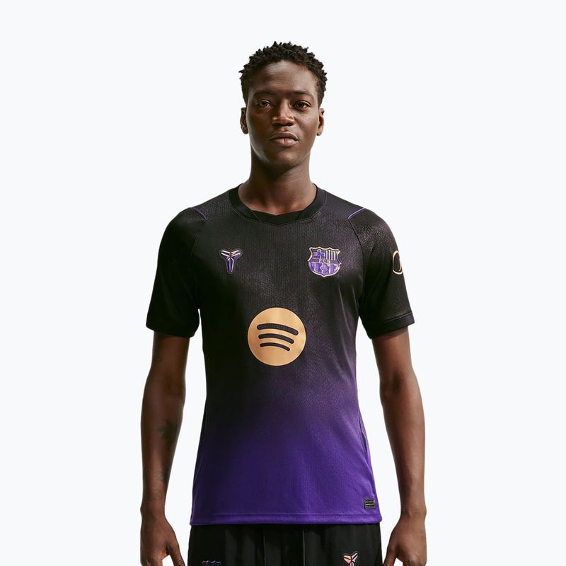 Koszulka piłkarska męska Nike FC Barcelona 2026/27 Stadium Away field purple/field purple/metallic gold