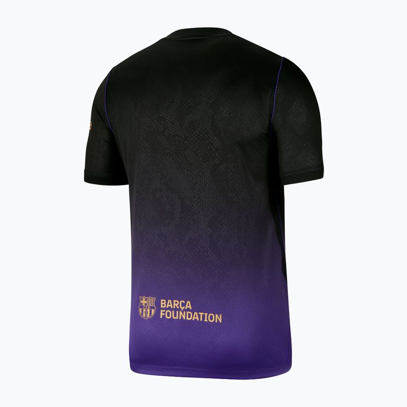 Koszulka piłkarska męska Nike FC Barcelona 2026/27 Stadium Away field purple/field purple/metallic gold 8