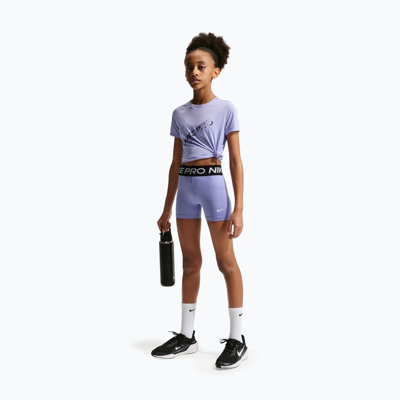 Spodenki dziecięce Nike Pro light thistle/white 2