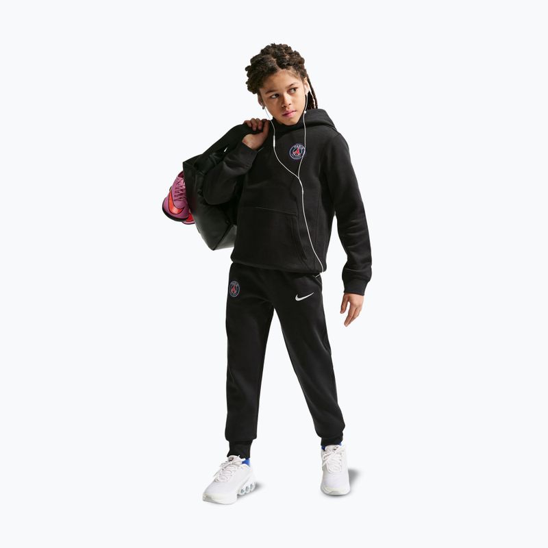 Spodnie dziecięce Nike Paris Saint-Germain Club Fleece Jogger black/white 2