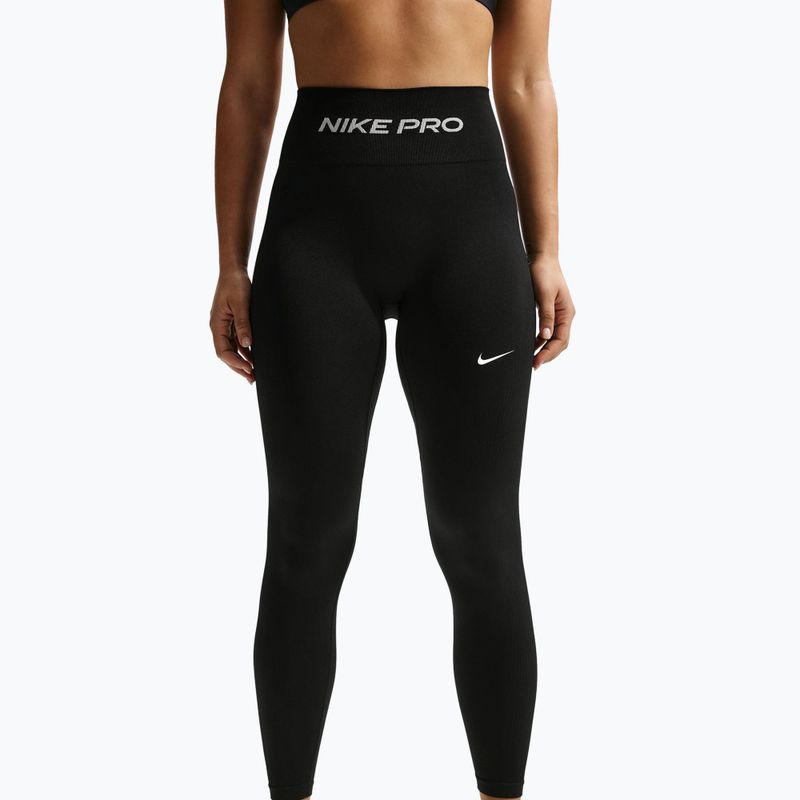 Legginsy damskie Nike Pro Seamless black/white
