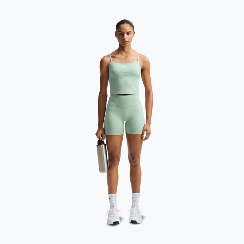 Koszulka treningowa damska Nike One Medium Support steam/white 2