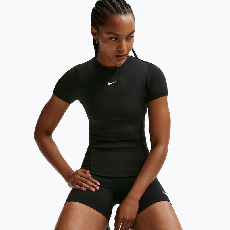 Koszulka treningowa damska Nike One Fitted black/white 4