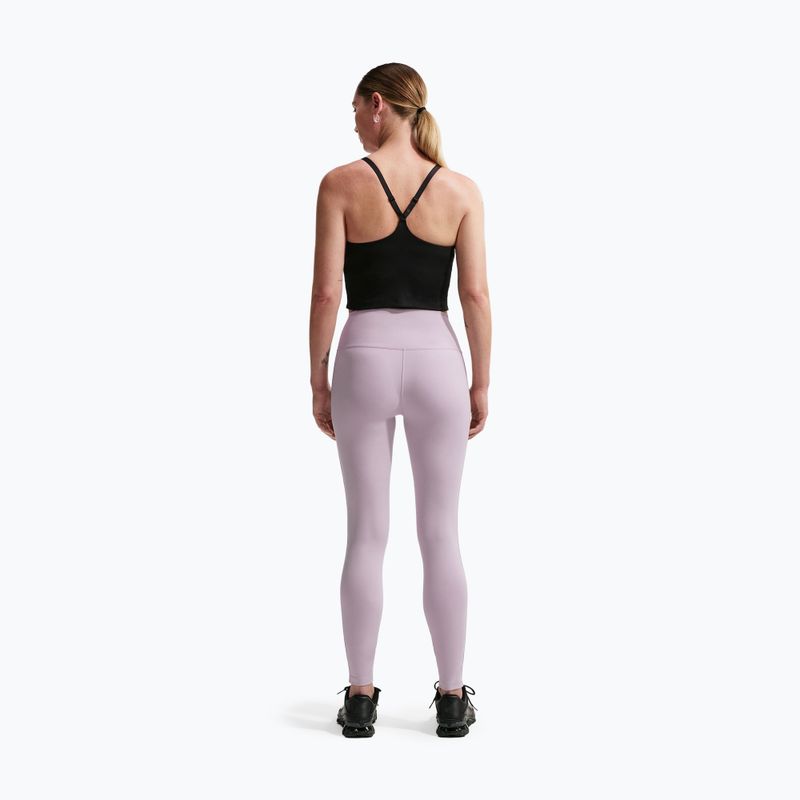Legginsy damskie Nike One High-Waisted Seamless platinum violet 3