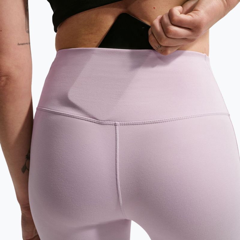 Legginsy damskie Nike One High-Waisted Seamless platinum violet 7