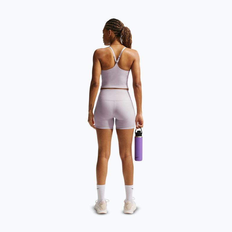 Spodenki damskie Nike One Biker 5" platinum violet 3