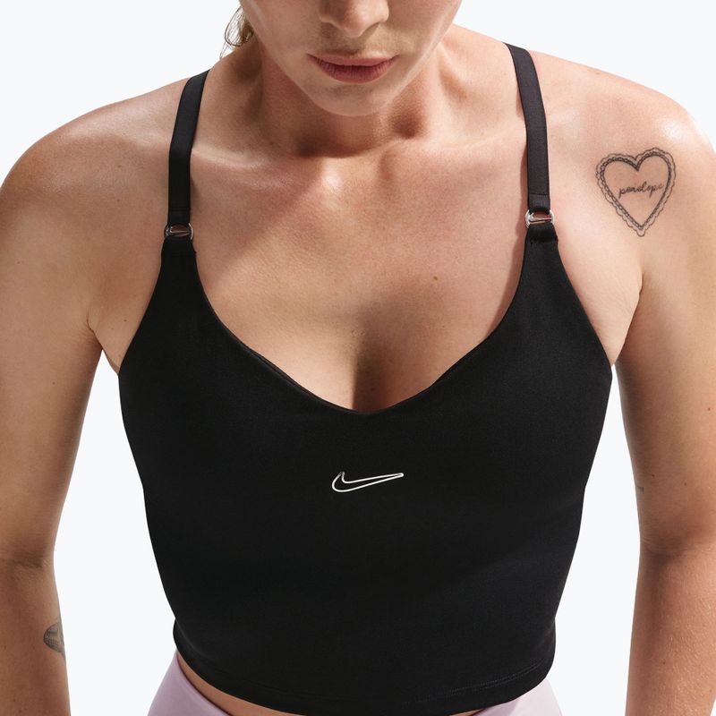 Biustonosz treningowy Nike Light Support Padded black 5