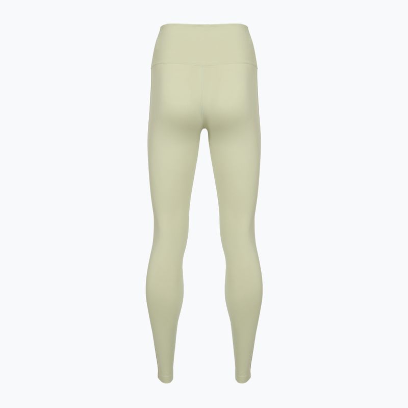 Legginsy damskie Nike One High-Waisted Seamless olive aura 2