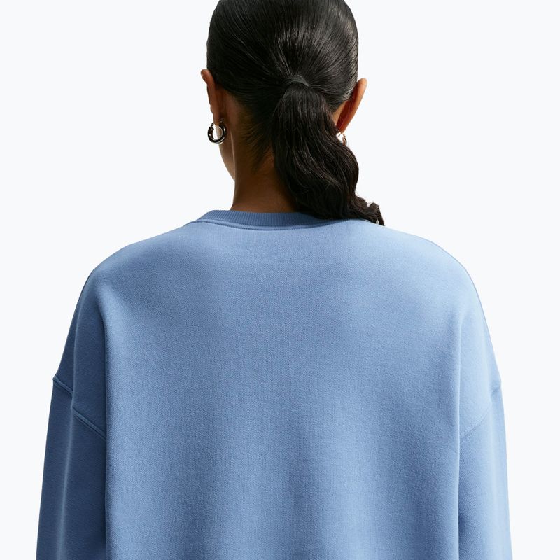 Bluza damska Nike Studio Fleece Medium Weight work blue/sail 6