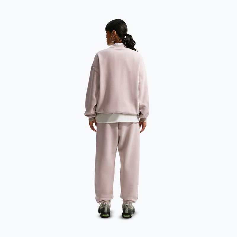 Spodnie damskie Nike Studio Fleece Medium Weight cream Ii/sail 3