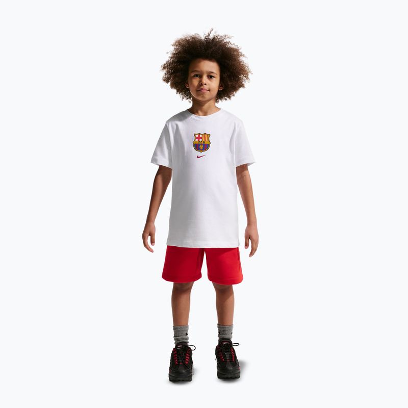 Koszulka dziecięca Nike FC Barcelona Soccer white 2