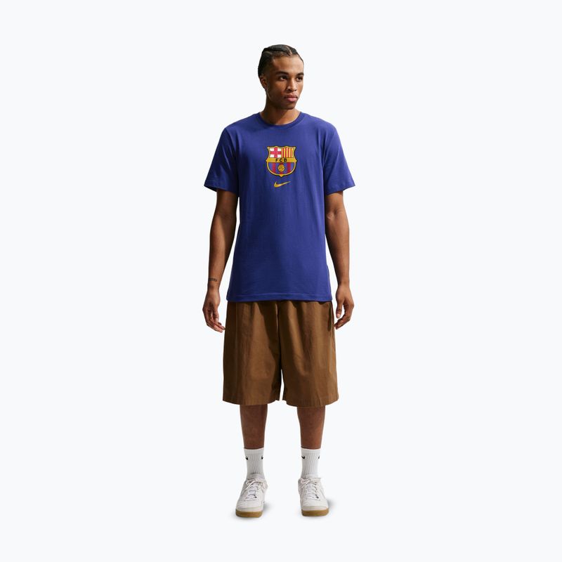 Koszulka męska Nike FC Barcelona Soccer deep royal blue 2