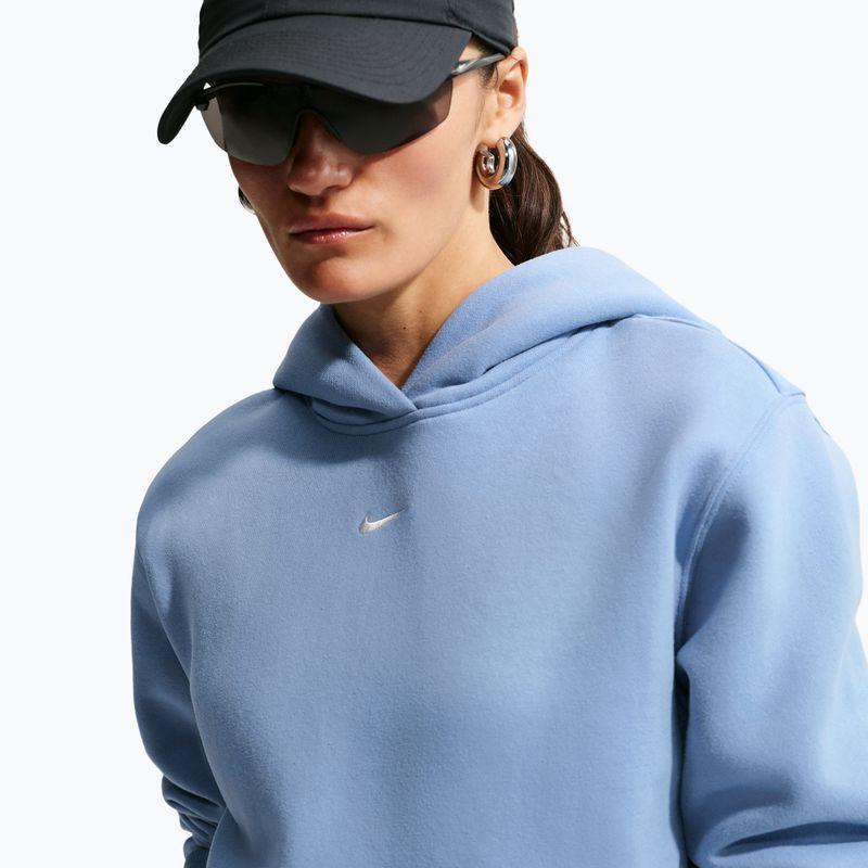 Bluza damska Nike Studio Fleece work blue/sail 5