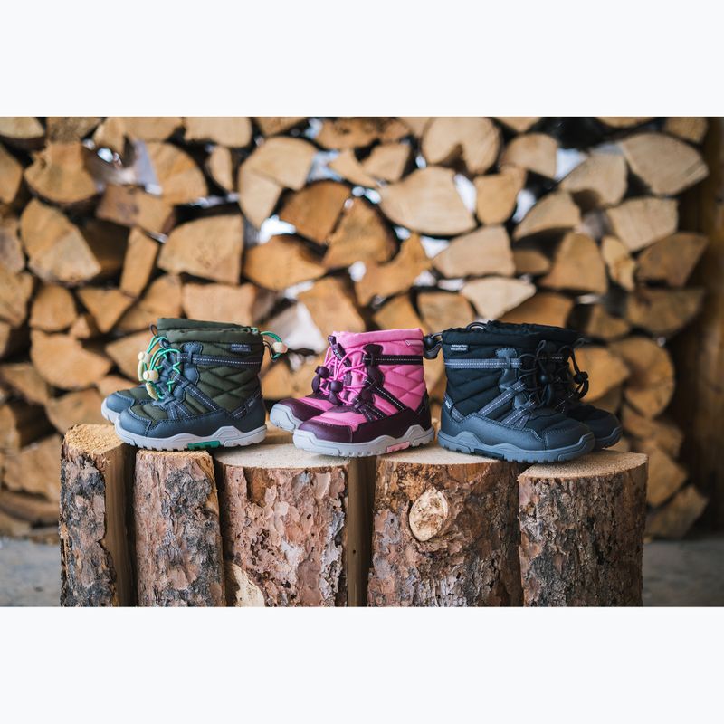 Buty barefoot dziecięce Xero Shoes Alpine Pull On army green 7
