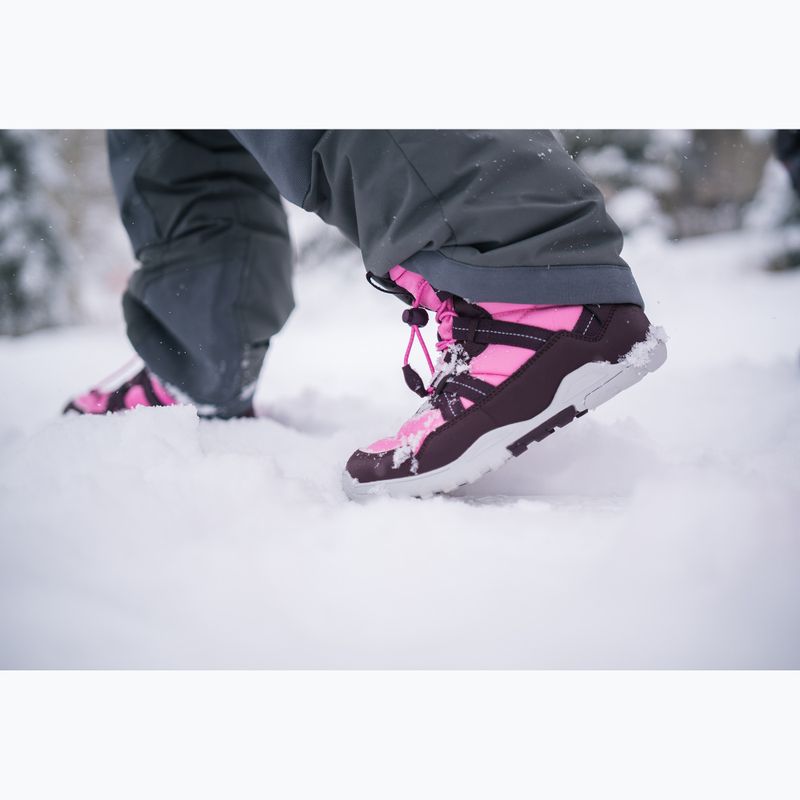 Buty barefoot dziecięce Xero Shoes Alpine Pull On pink 8