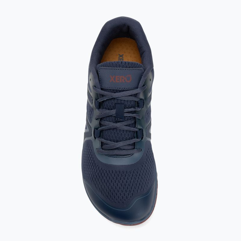 Buty barefoot męskie Xero Shoes HFS II vinage indigo/red orche 5