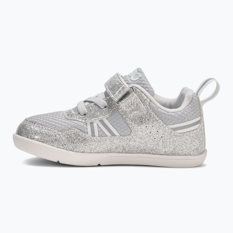 Buty barefoot dziecięce Xero Shoes Prio silver glitter 2