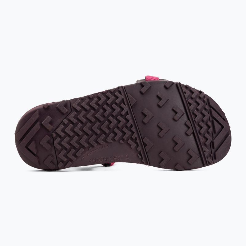 Sandały barefoot damskie Xero Shoes Z-Trail EV fuchsia purple 4