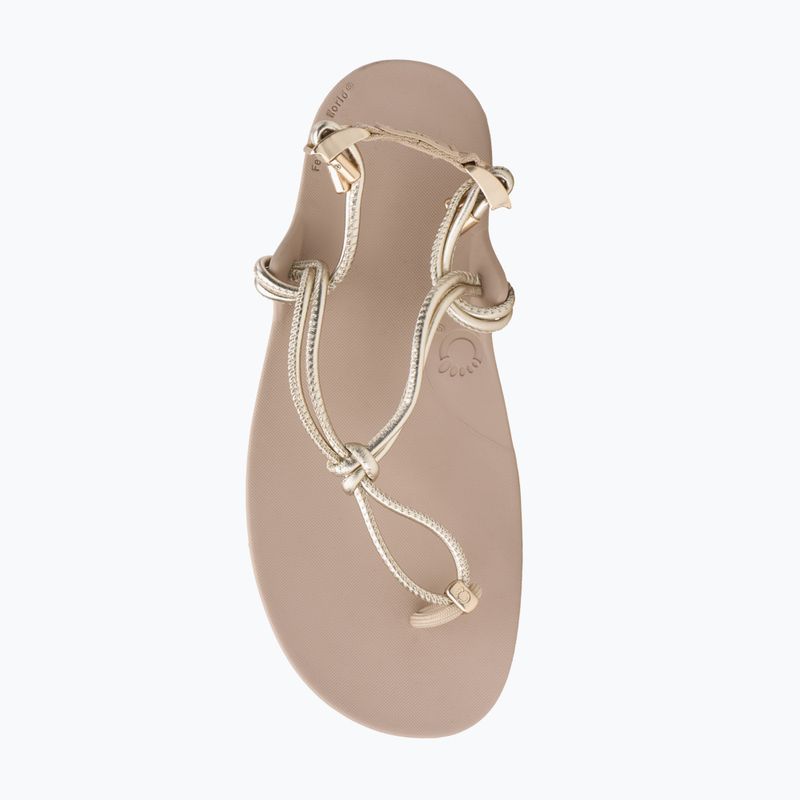 Sandały barefoot damskie Xero Shoes Genesis gold metallic 7