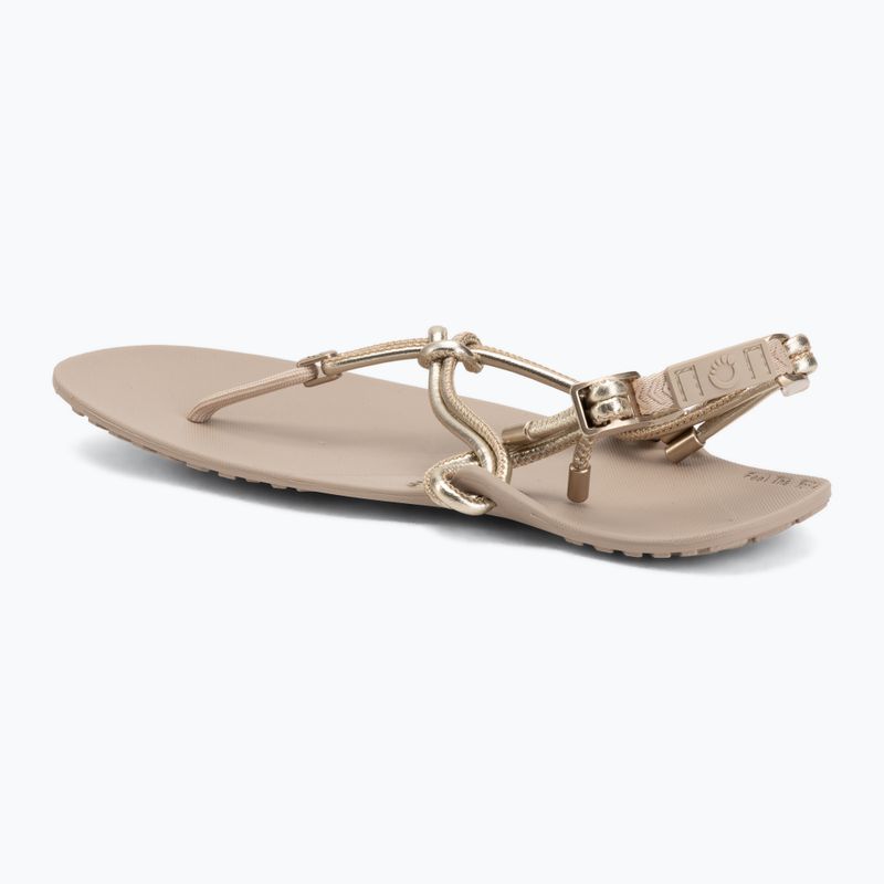 Sandały barefoot damskie Xero Shoes Genesis gold metallic 3