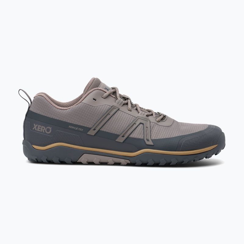 Buty barefoot męskie Xero Shoes Scrambler Trail Low WP driftwood/asphalt 2
