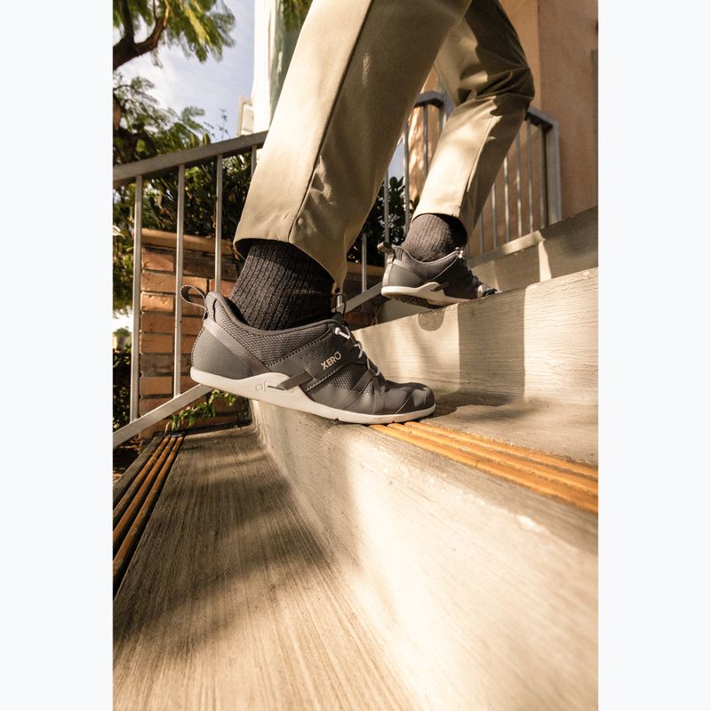 Buty barefoot męskie Xero Shoes Prio Easy On steel gray 13