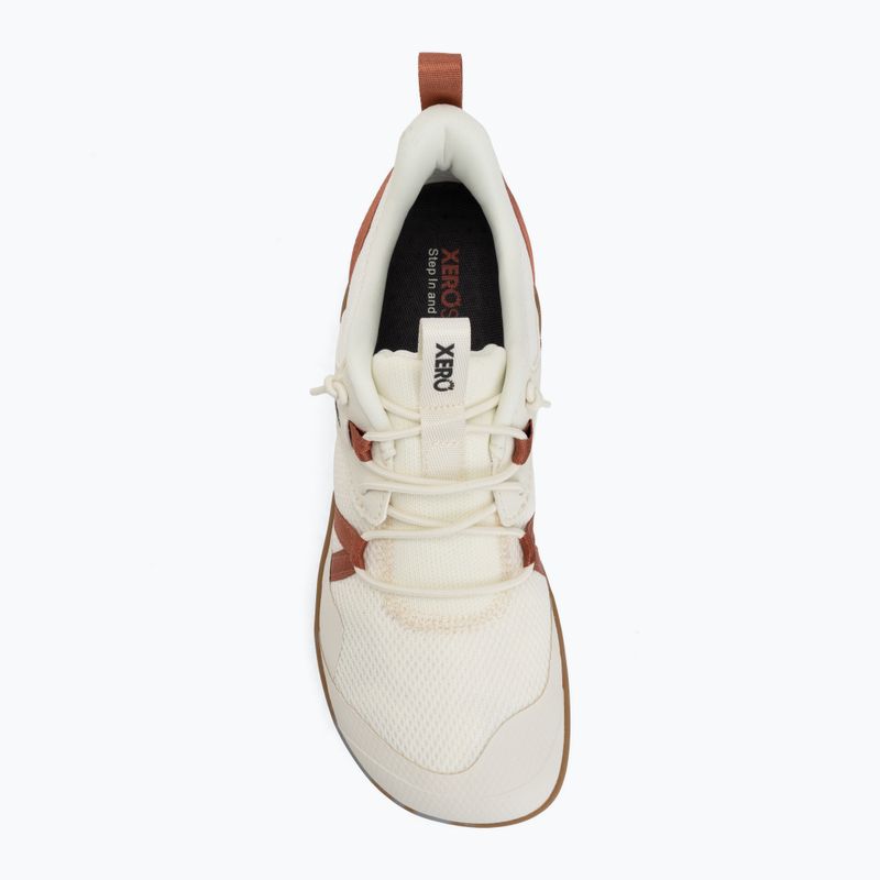 Buty barefoot damskie Xero Shoes Prio Easy On egret/burnt brick 5