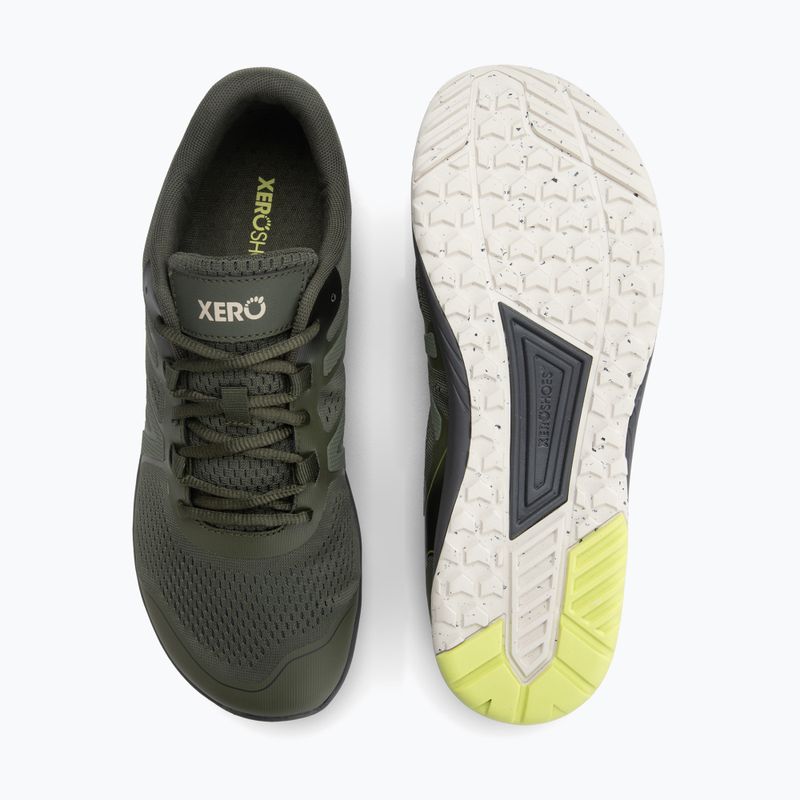 Buty barefoot męskie Xero Shoes HFS II army green 6
