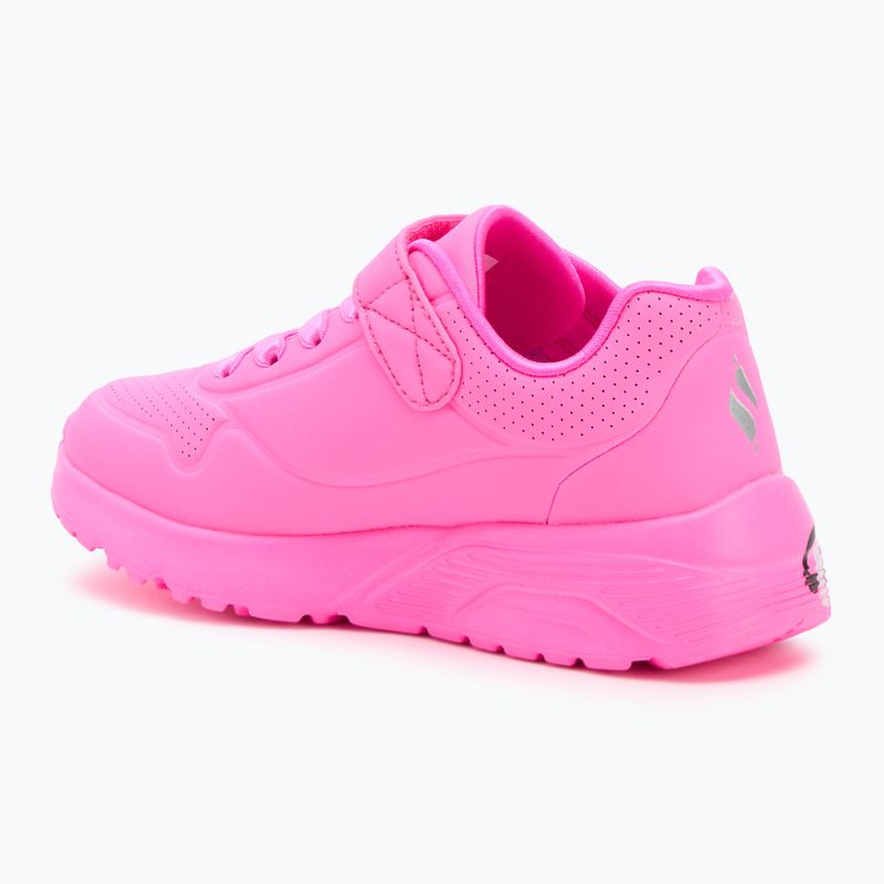 Buty dziecięce SKECHERS Uno Lite Love Levitate hot pink/multi 3