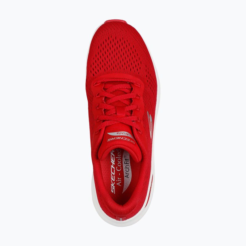 Buty damskie SKECHERS Arch Fit 2.0 Big League red 5