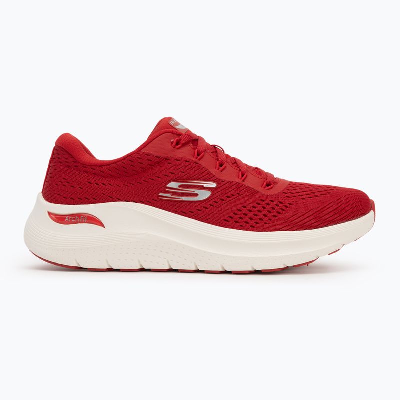 Buty damskie SKECHERS Arch Fit 2.0 Big League red 2