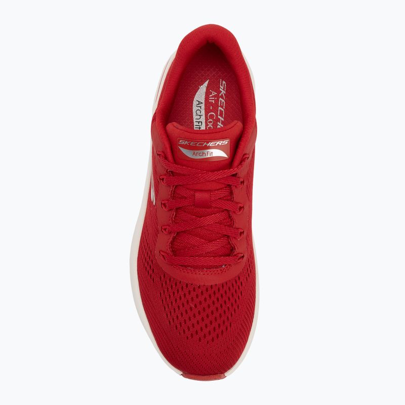 Buty damskie SKECHERS Arch Fit 2.0 Big League red 5