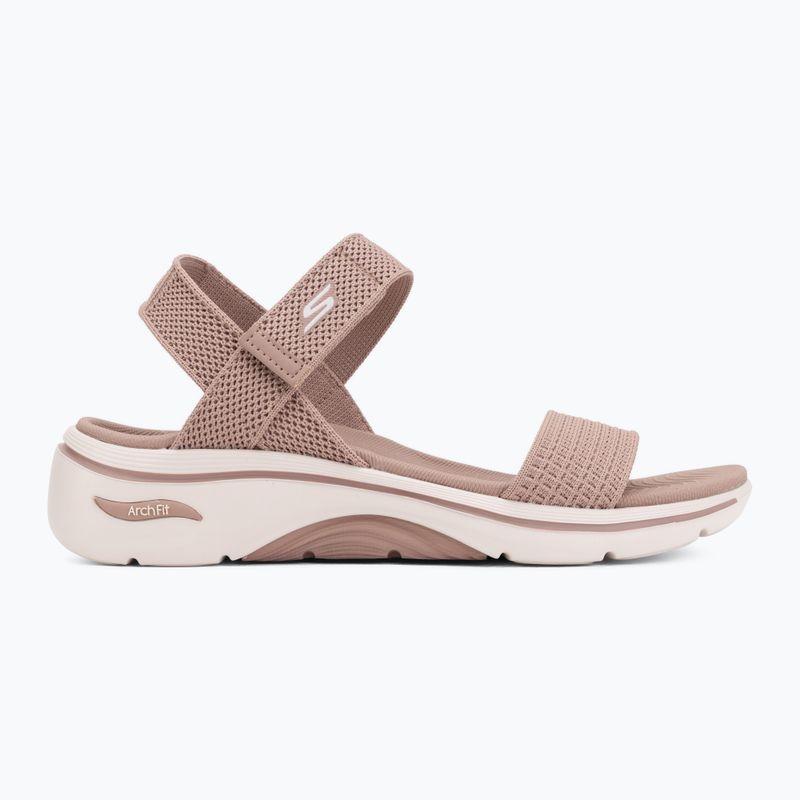 Sandały damskie SKECHERS Go Walk Arch Fit 2.0 purple 2