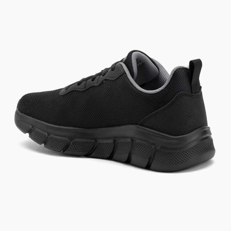 Buty męskie SKECHERS Bobs Sport B Flex Icy Edge black 3