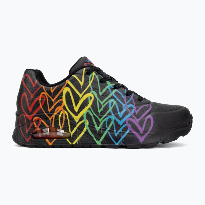Buty damskie SKECHERS Uno Full Of Love black 2