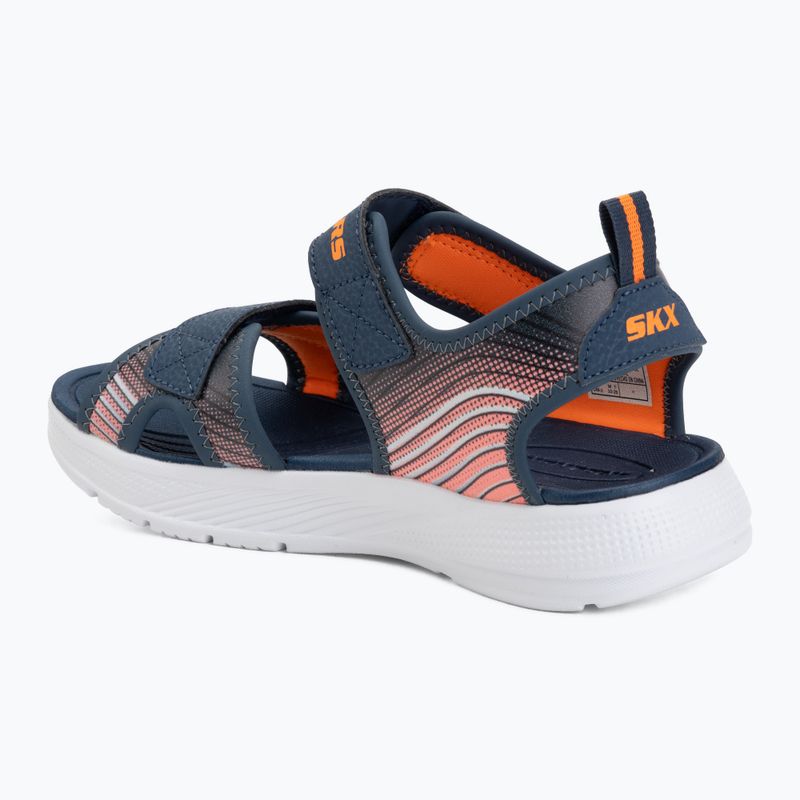 Sandały dziecięce SKECHERS Microspec-Splash blue 3