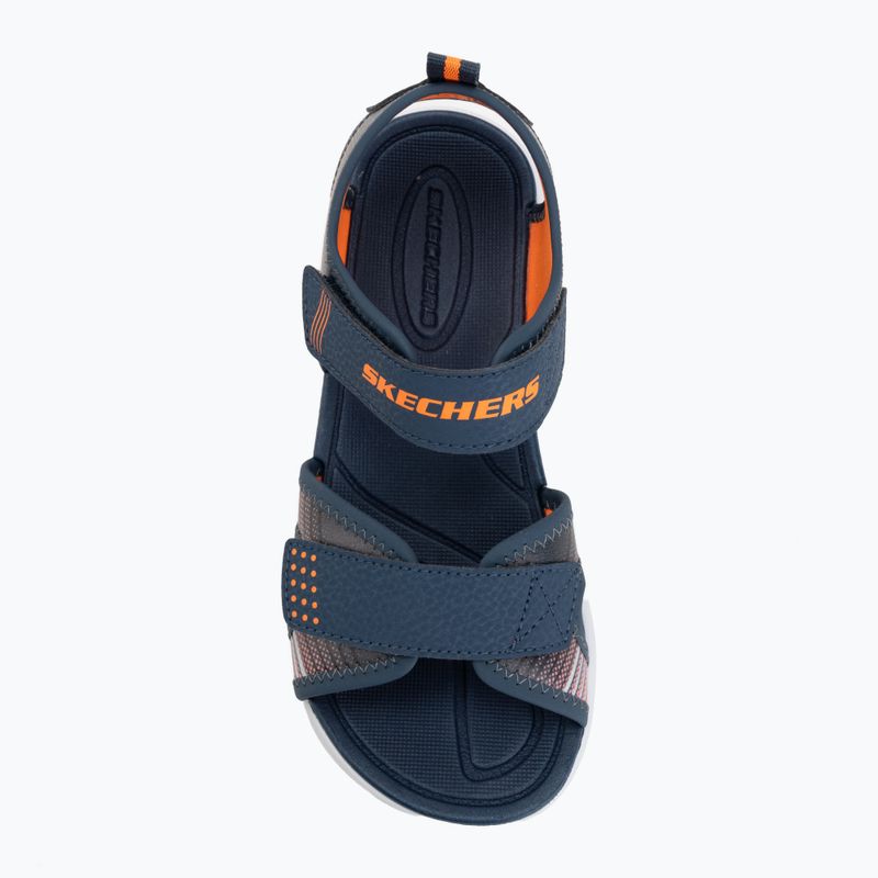 Sandały dziecięce SKECHERS Microspec-Splash blue 5