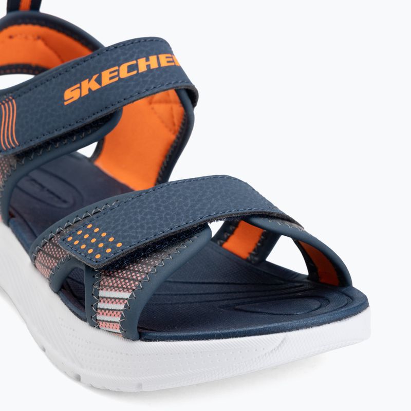 Sandały dziecięce SKECHERS Microspec-Splash blue 7