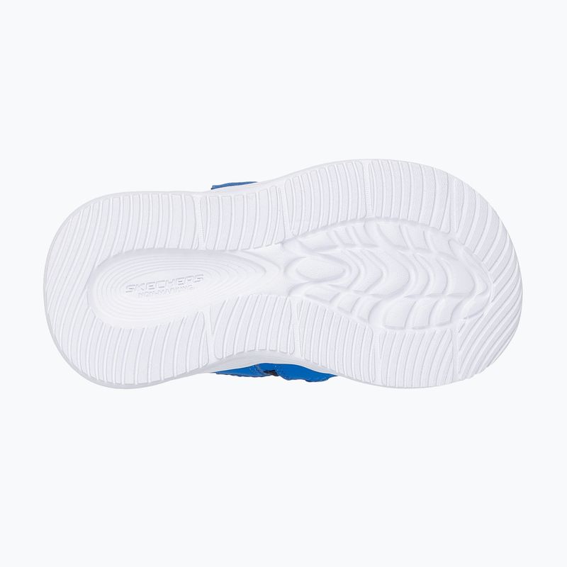 Sandały dziecięce SKECHERS S-Lights Sola Glow blue/lime 2
