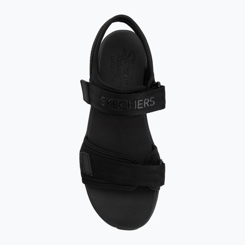 Sandały damskie SKECHERS D'Lux Walker Adored Days black 5