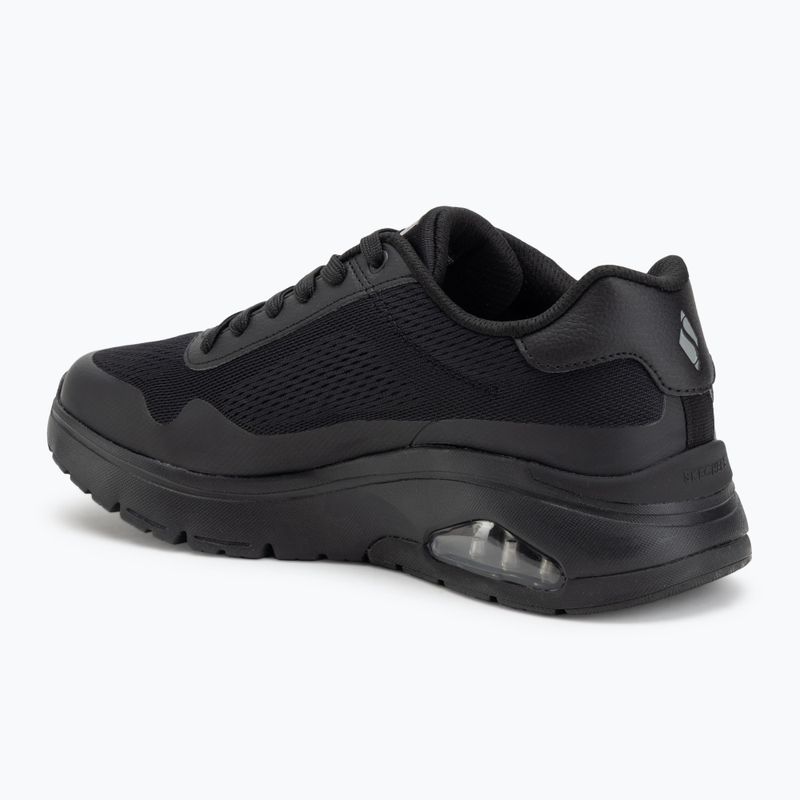 Buty męskie SKECHERS Uno Flex Spring On Air black 3